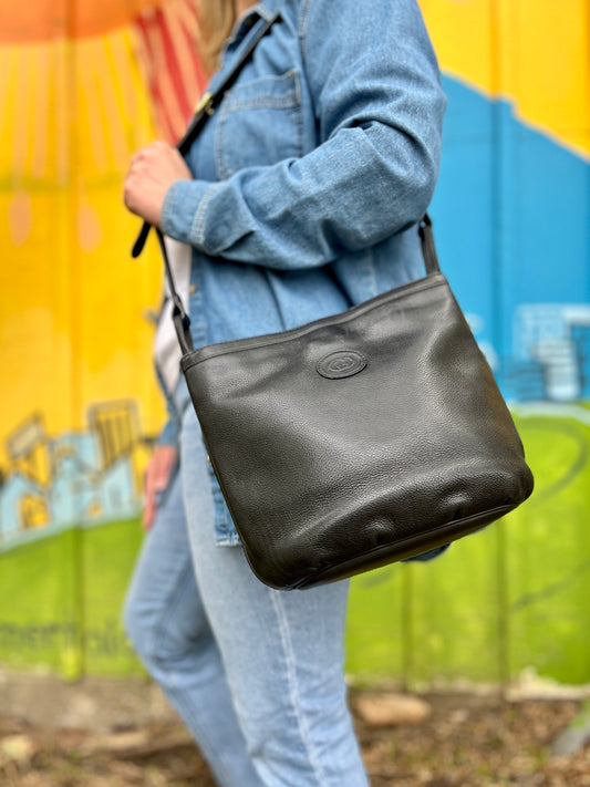 Vintage Leather Shoulder Bag
