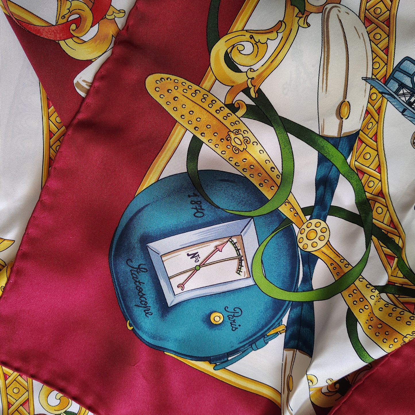 Celine Vintage Silk Scarf