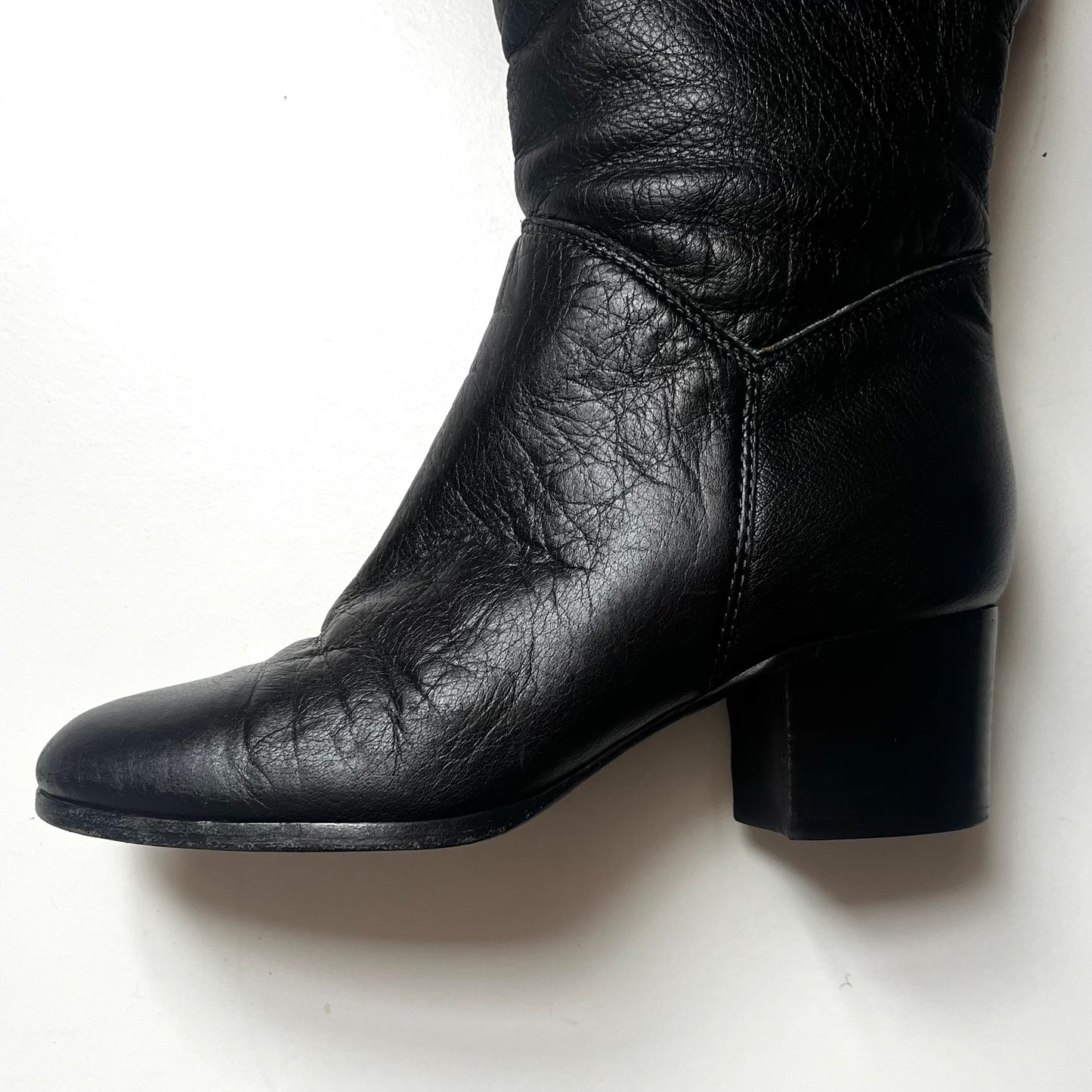 Chanel Leather Boots