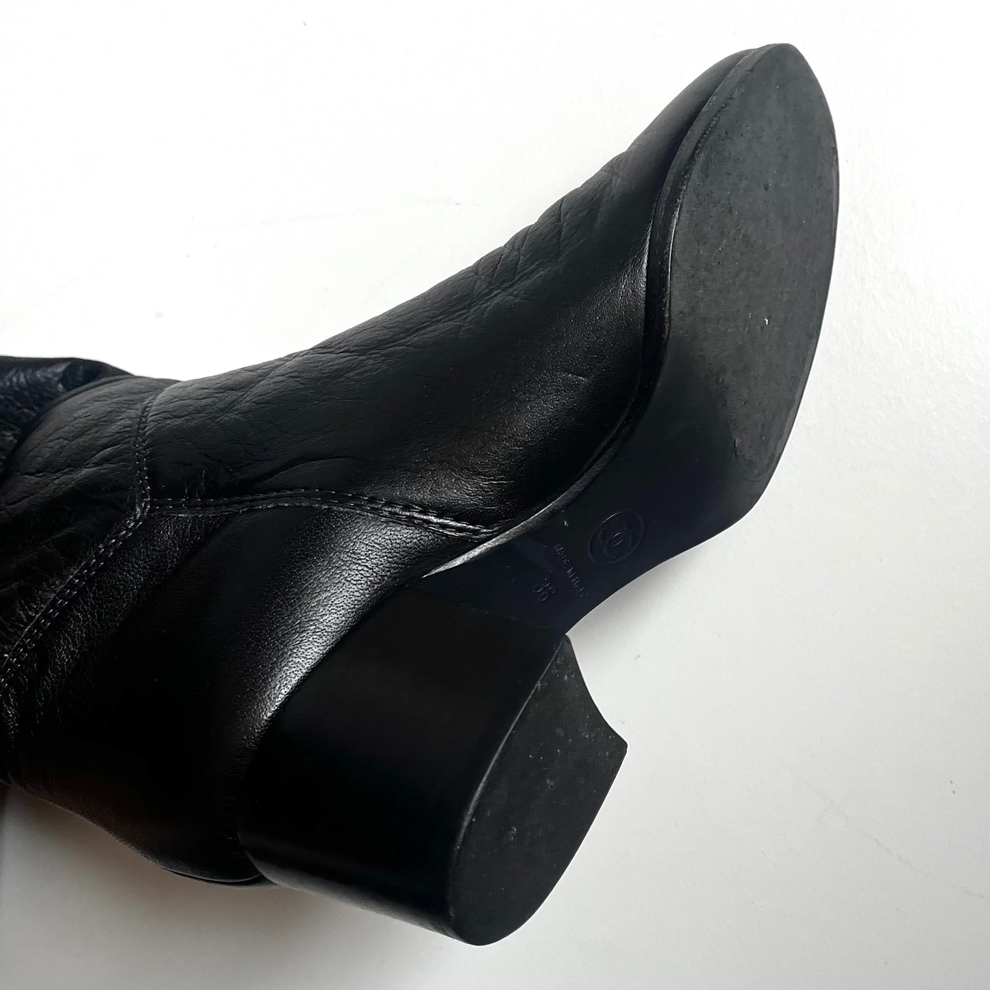 Chanel Leather Boots