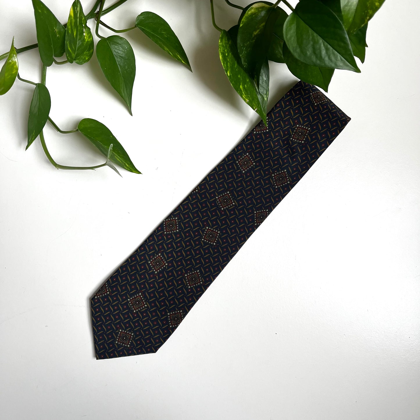 Christian Dior Vintage 100% Silk Tie
