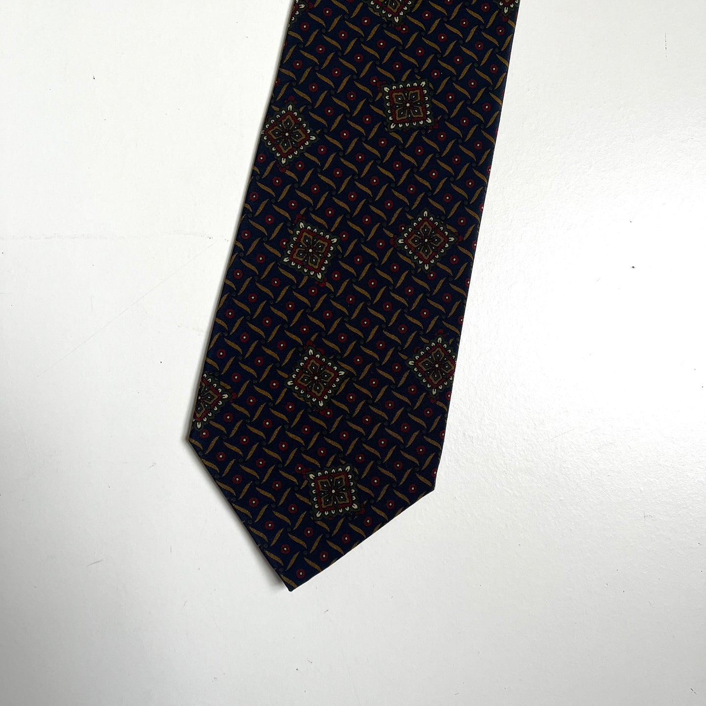 Christian Dior Vintage 100% Silk Tie