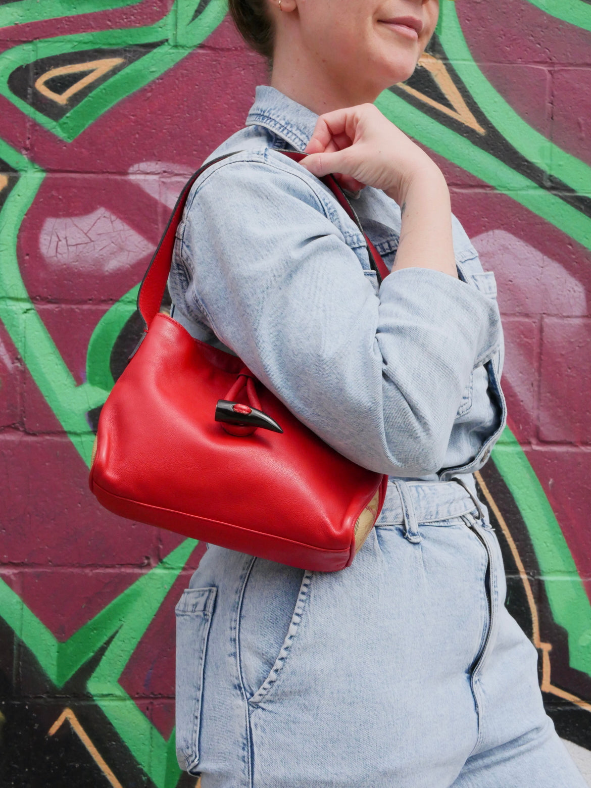 Leather Shoulder Bag