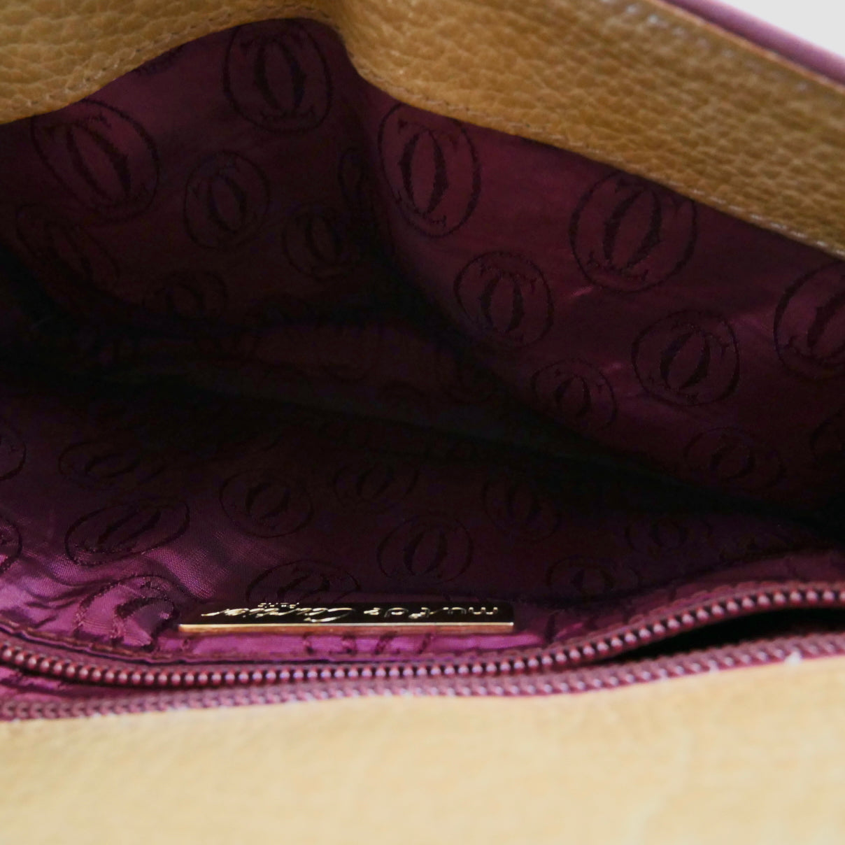 Cartier Vintage Leather Crossbody