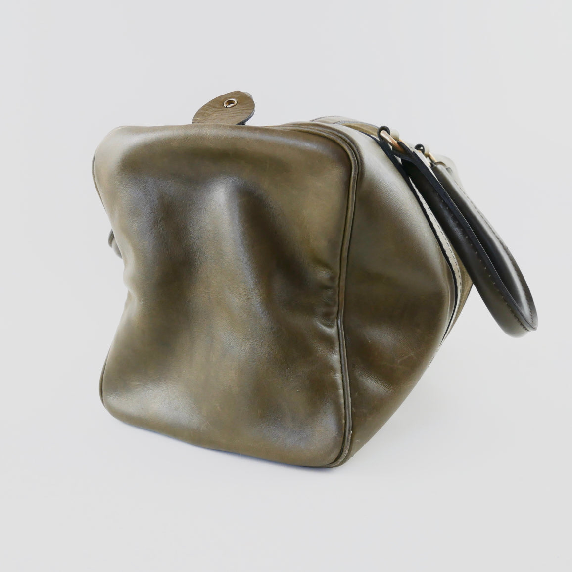 Dior Vintage Leather Boston Bag
