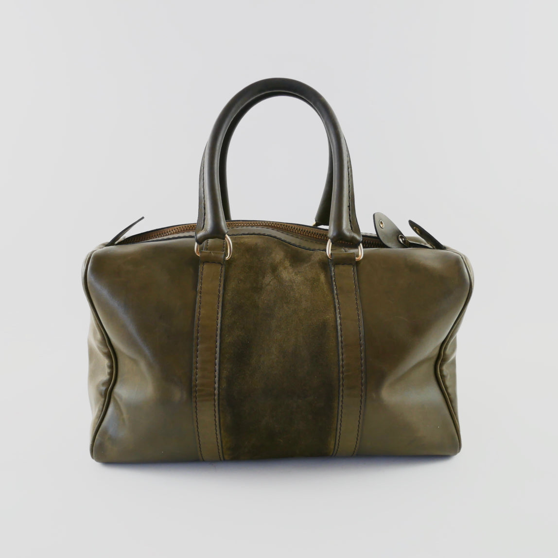 Dior Vintage Leather Boston Bag