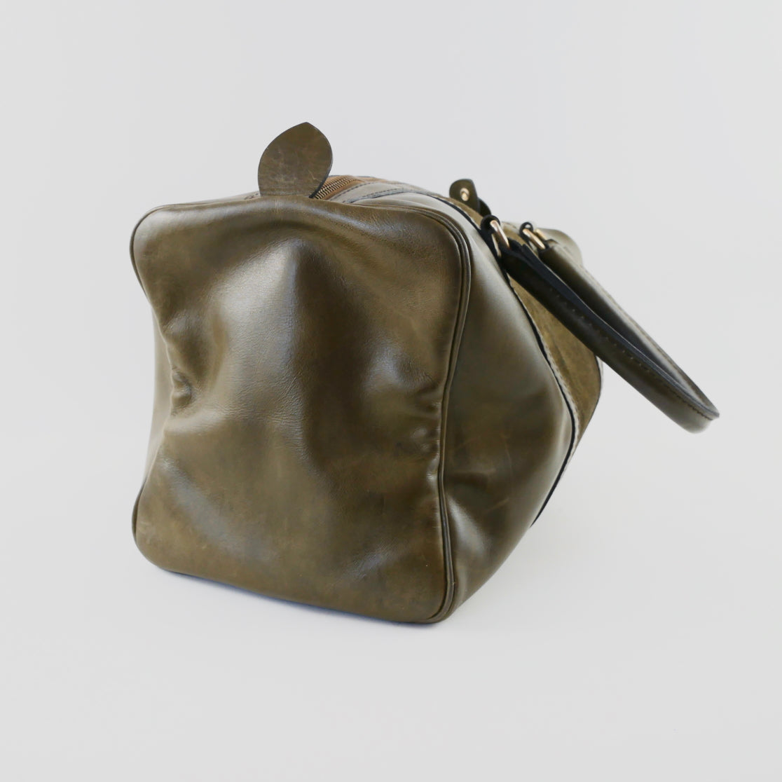 Dior Vintage Leather Boston Bag