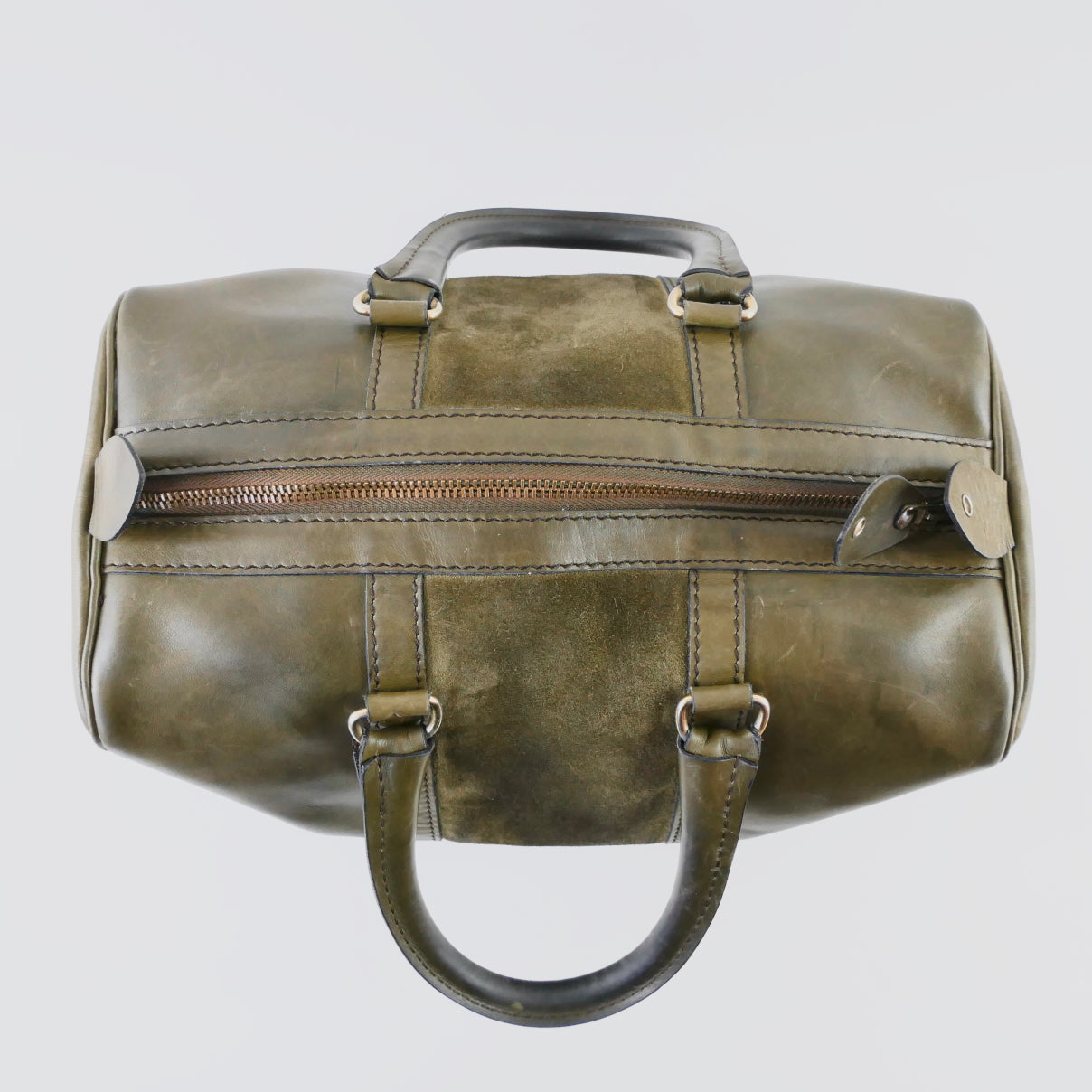 Dior Vintage Leather Boston Bag