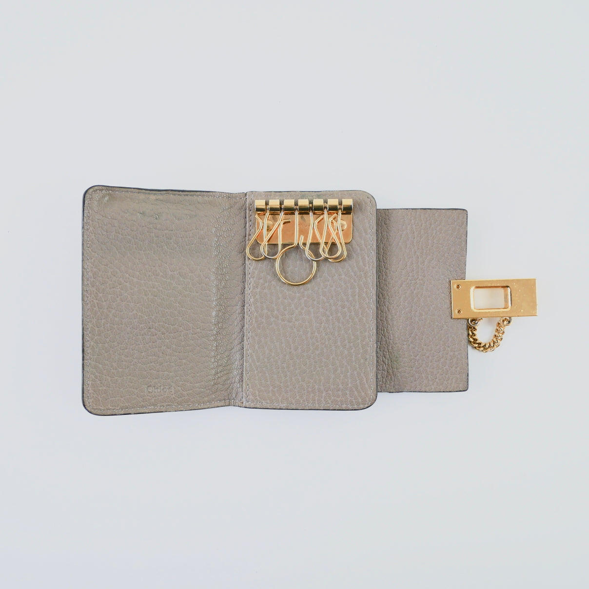 Chloe Leather 6 Keyring