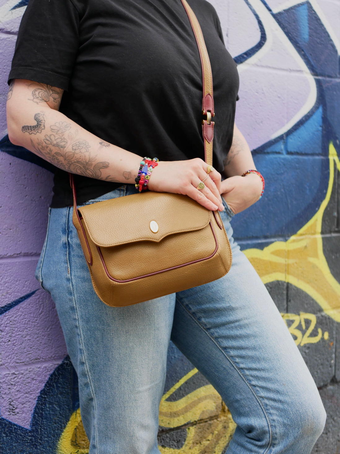 Cartier Vintage Leather Crossbody