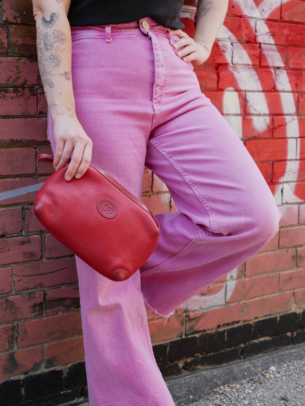 Gucci Vintage Leather Case