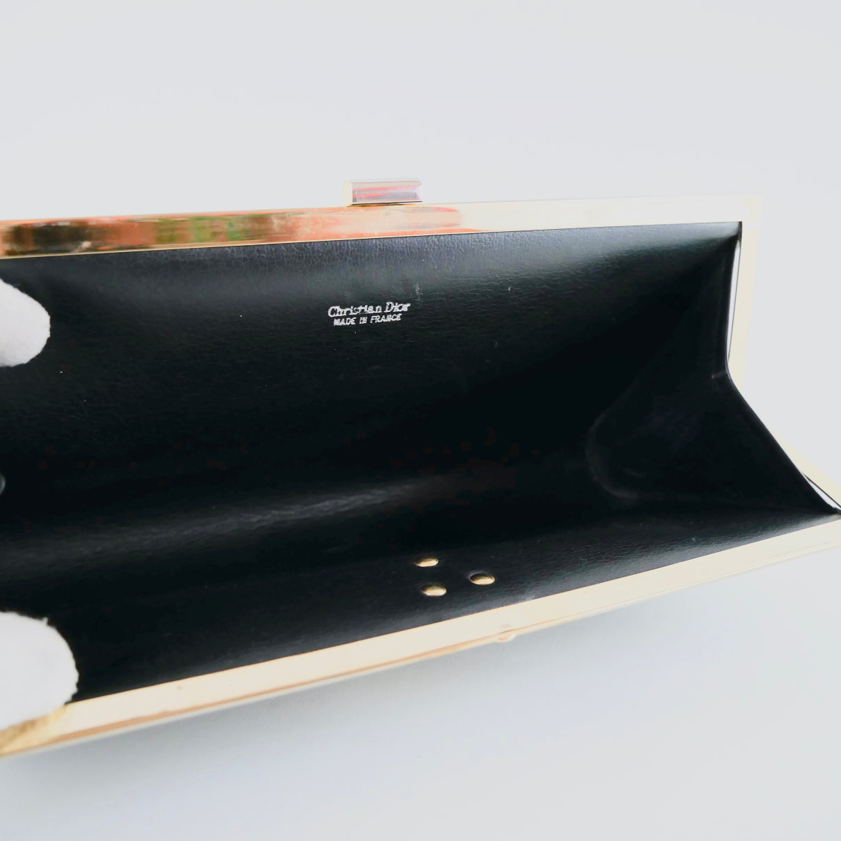 Dior Vintage Leather Clutch