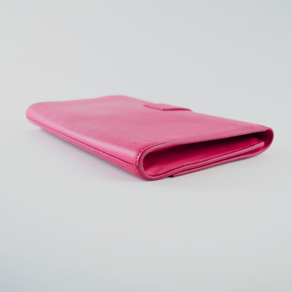 YSL Leather Classic Y Clutch