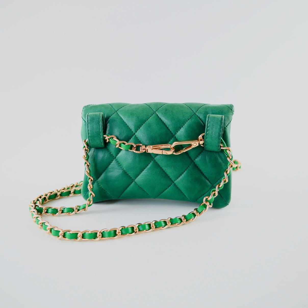 Chanel Lambskin Quilted Waist Bag