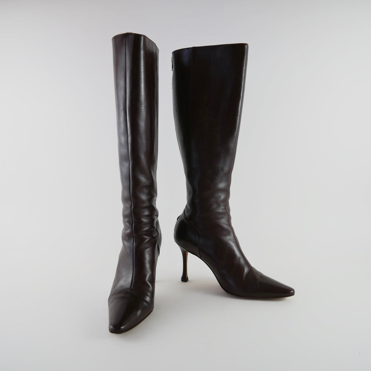 Manolo Blahnik Leather Boots