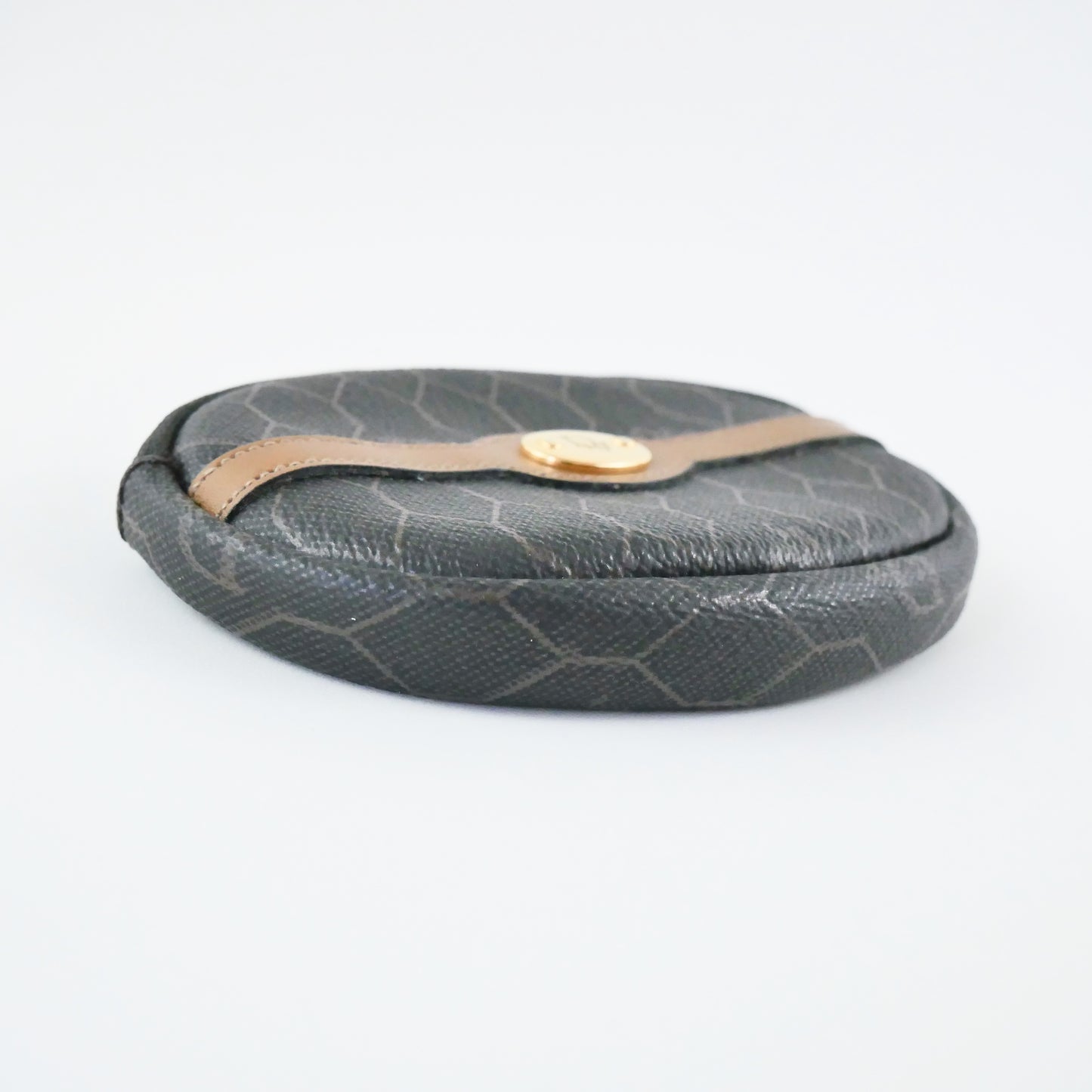 Christian Dior Vintage Honeycomb Coin/ Card Case