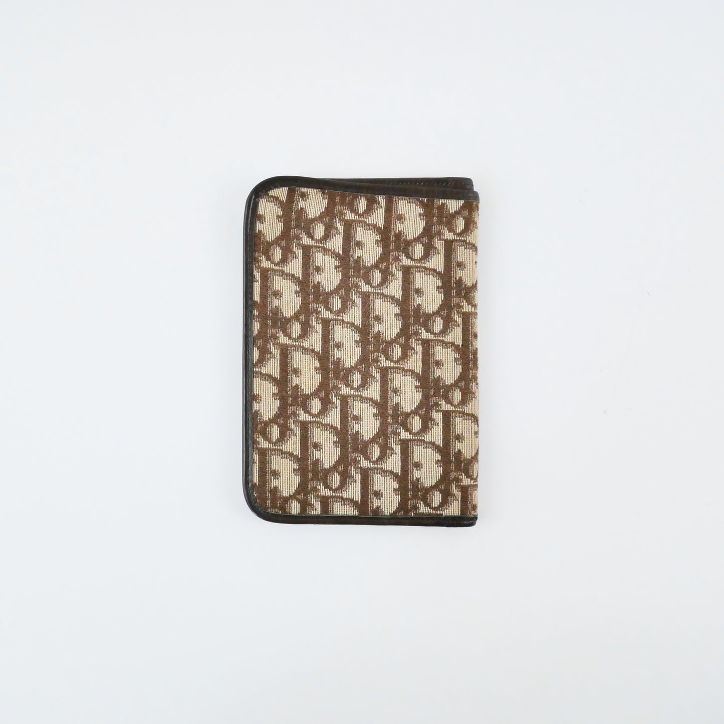 Christian Dior Vintage Canvas Trotter Travel Wallet