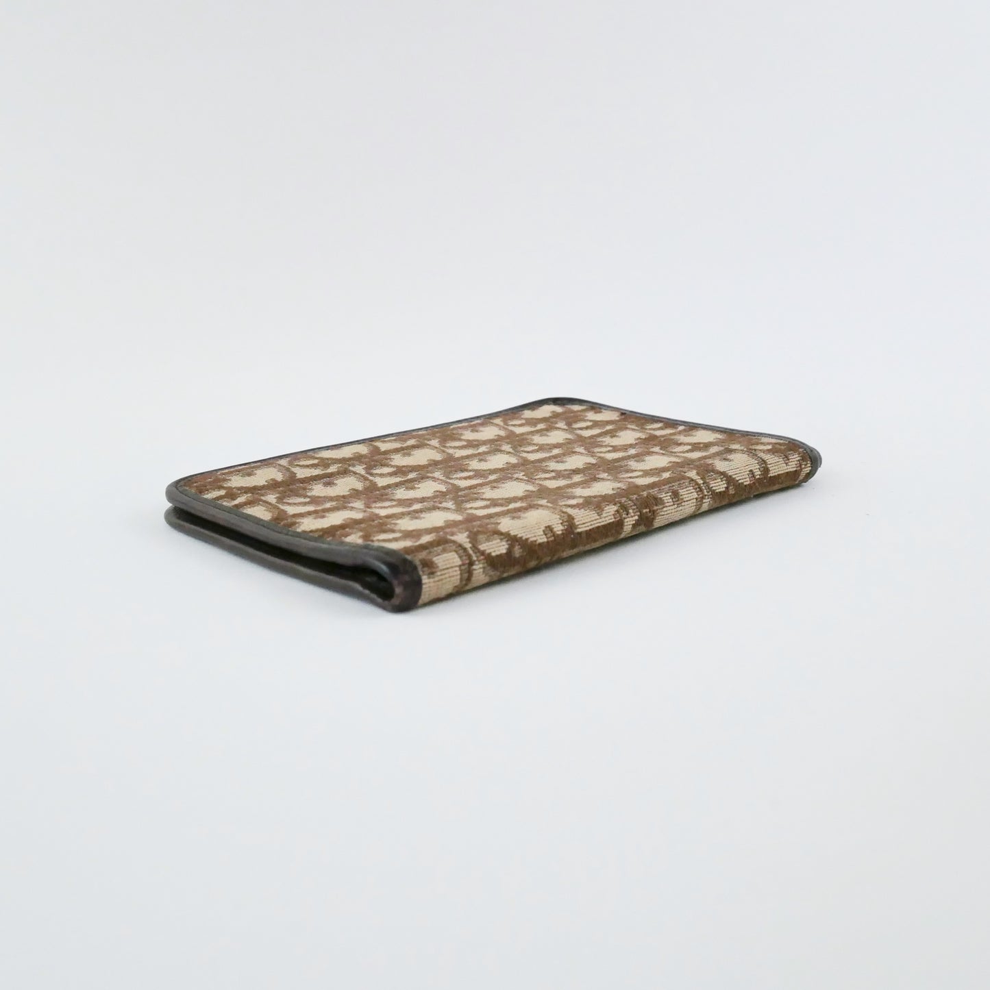 Christian Dior Vintage Canvas Trotter Travel Wallet