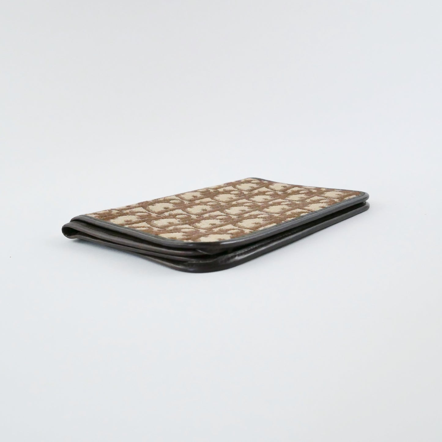 Christian Dior Vintage Canvas Trotter Travel Wallet