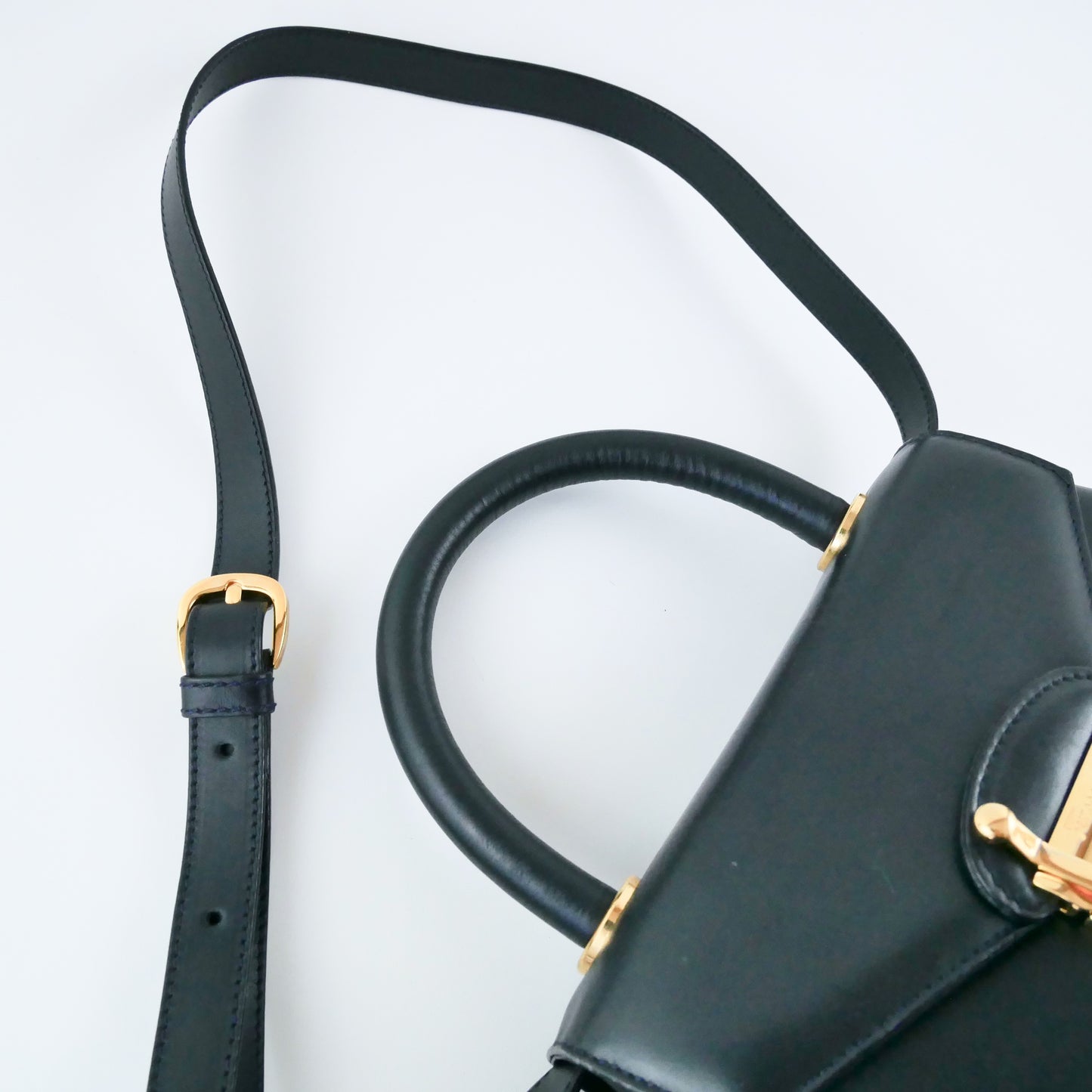 Salvatore Ferragamo Vintage Leather 2 Way
