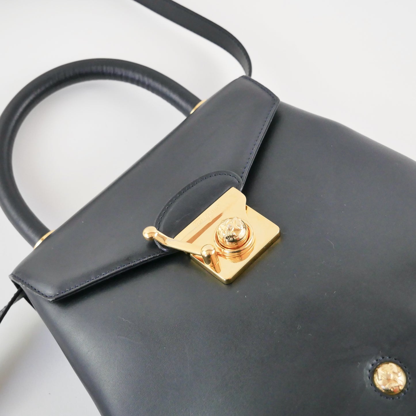 Salvatore Ferragamo Vintage Leather 2 Way