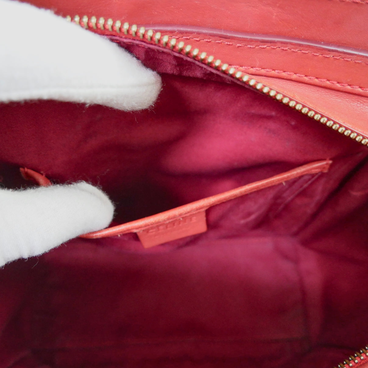 Celine Leather Nano Luggage