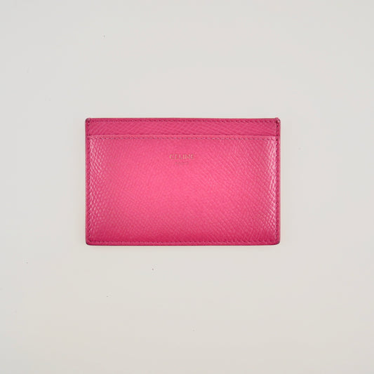 Celine Leather Card Holder