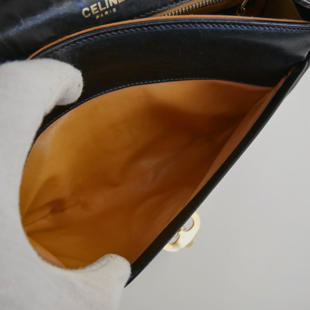 Celine Vintage Leather Crossbody
