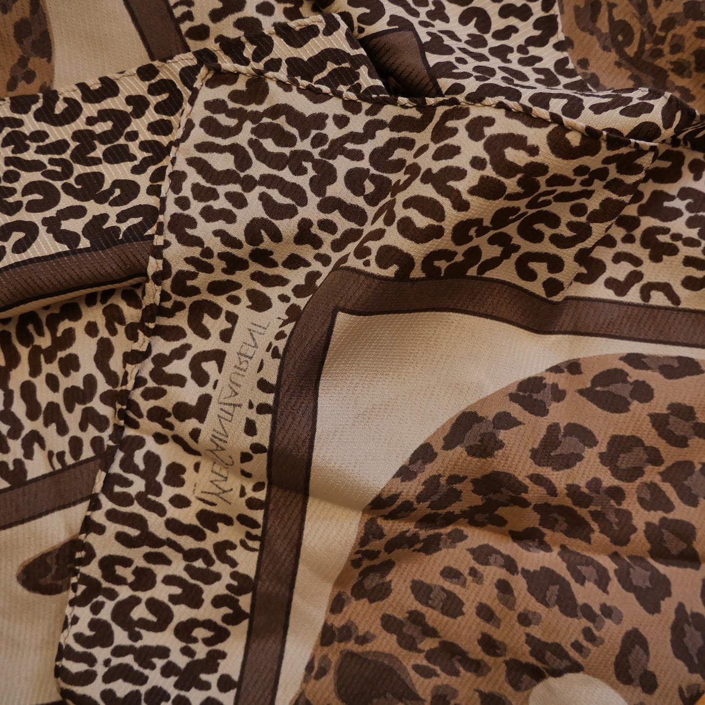 Yves Saint Laurent Silk Scarf