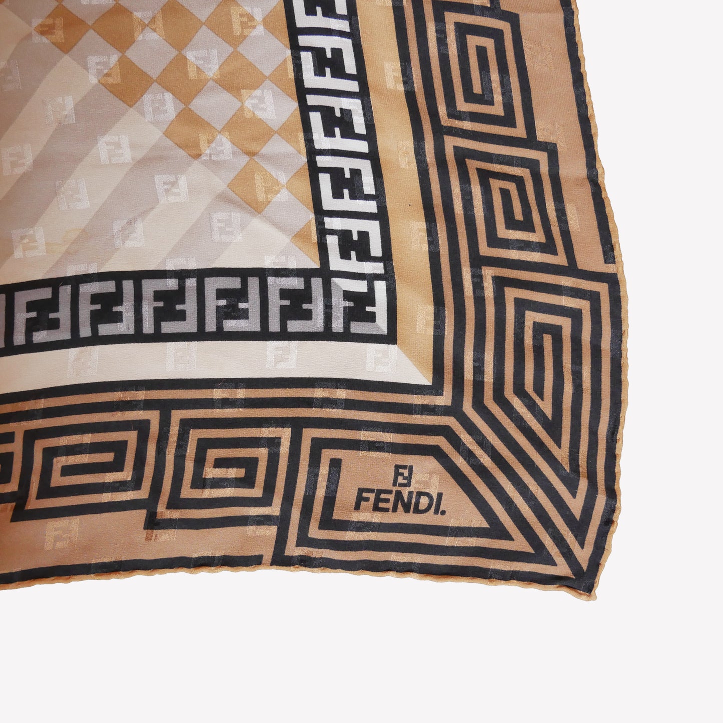 Fendi Vintage Silk Scarf