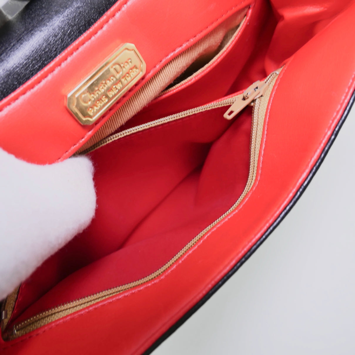 Christian Dior Vintage Leather Crossbody
