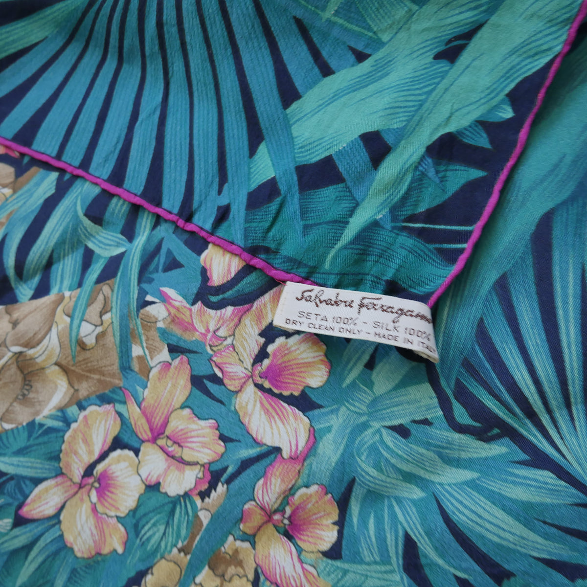 Salvatore Ferragamo Silk Scarf