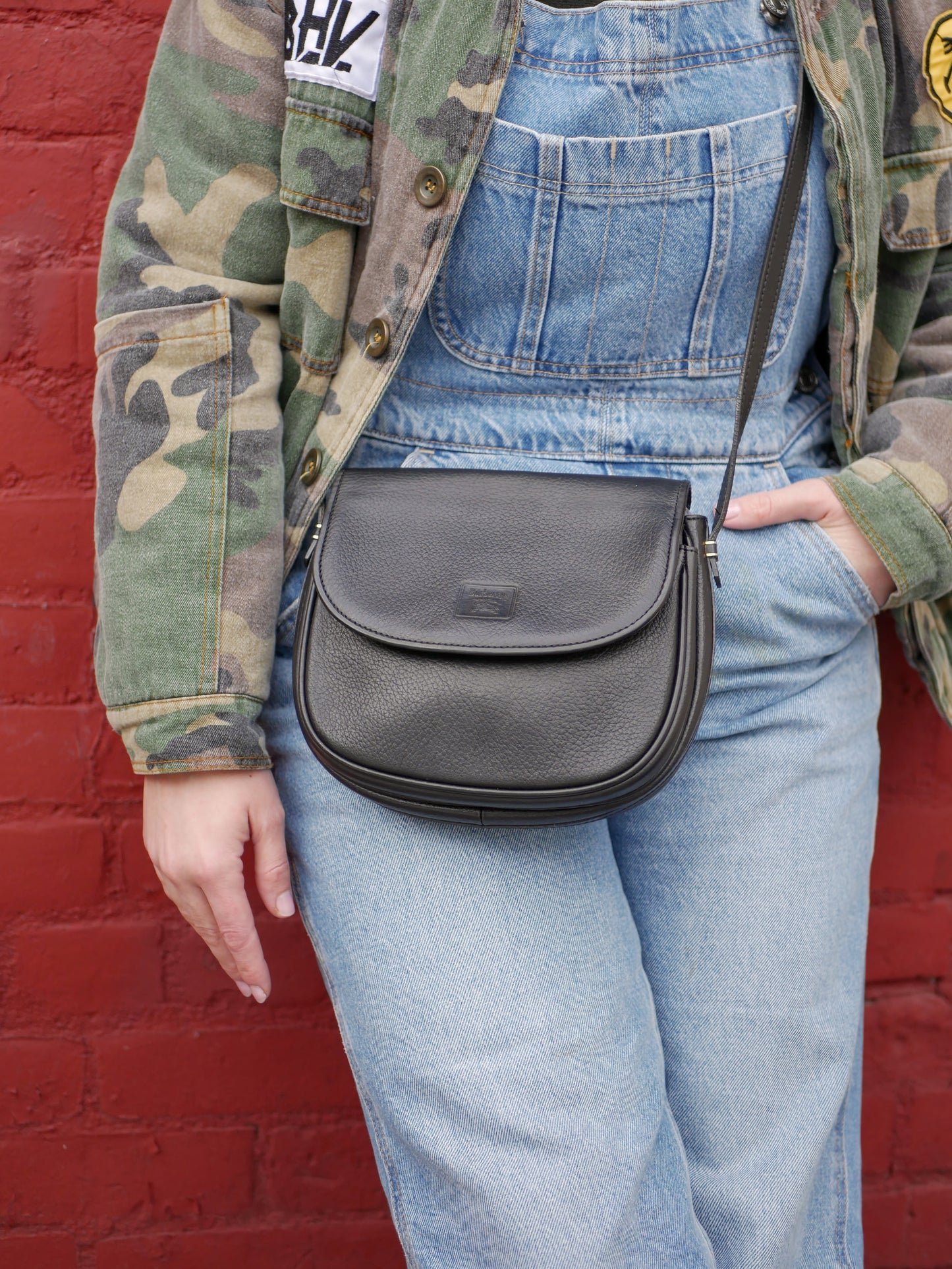 Vintage Leather Crossbody