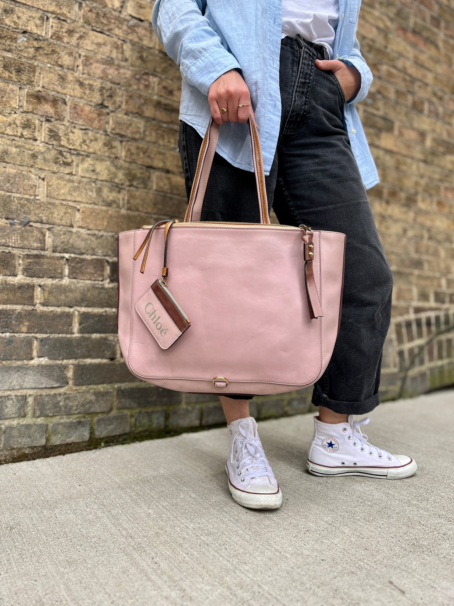 Vegan Leather Tote