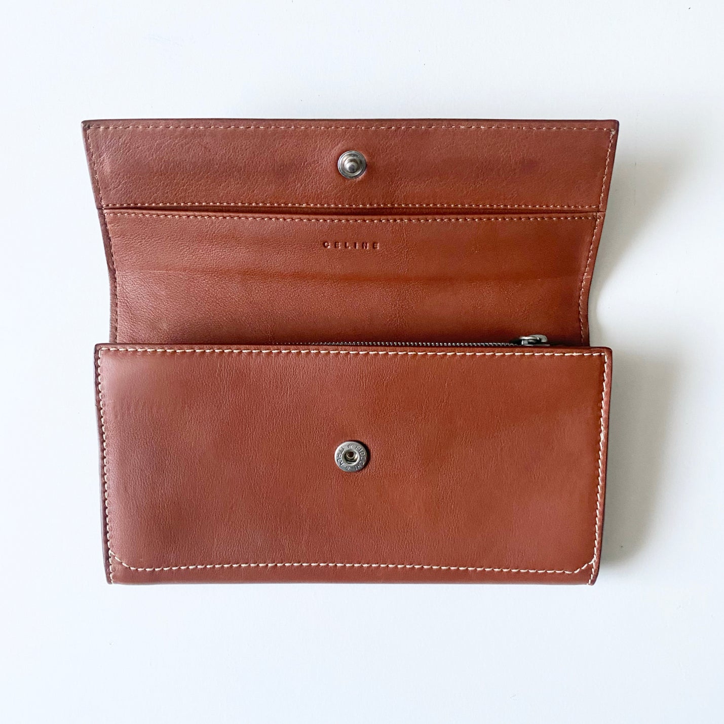 Leather Long Wallet