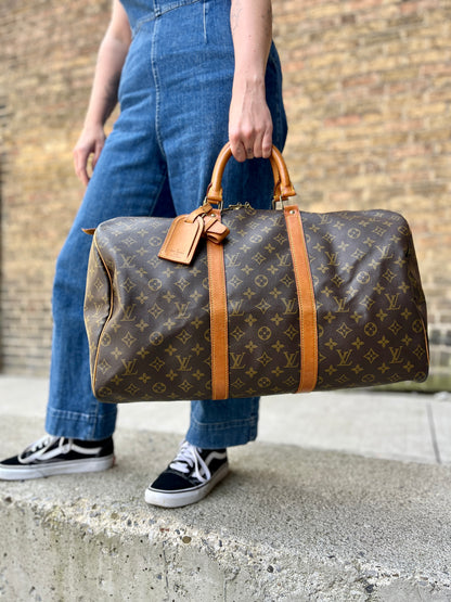 Vintage Monogram Keepall 50