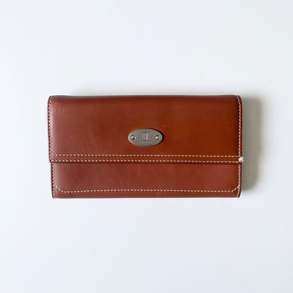 Leather Long Wallet