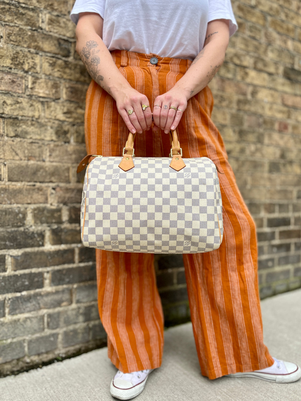 Louis Vuitton Damier Azur Speedy 30