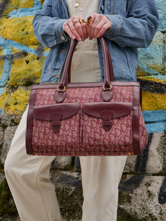 Christian Dior Vintage Trotter Handbag