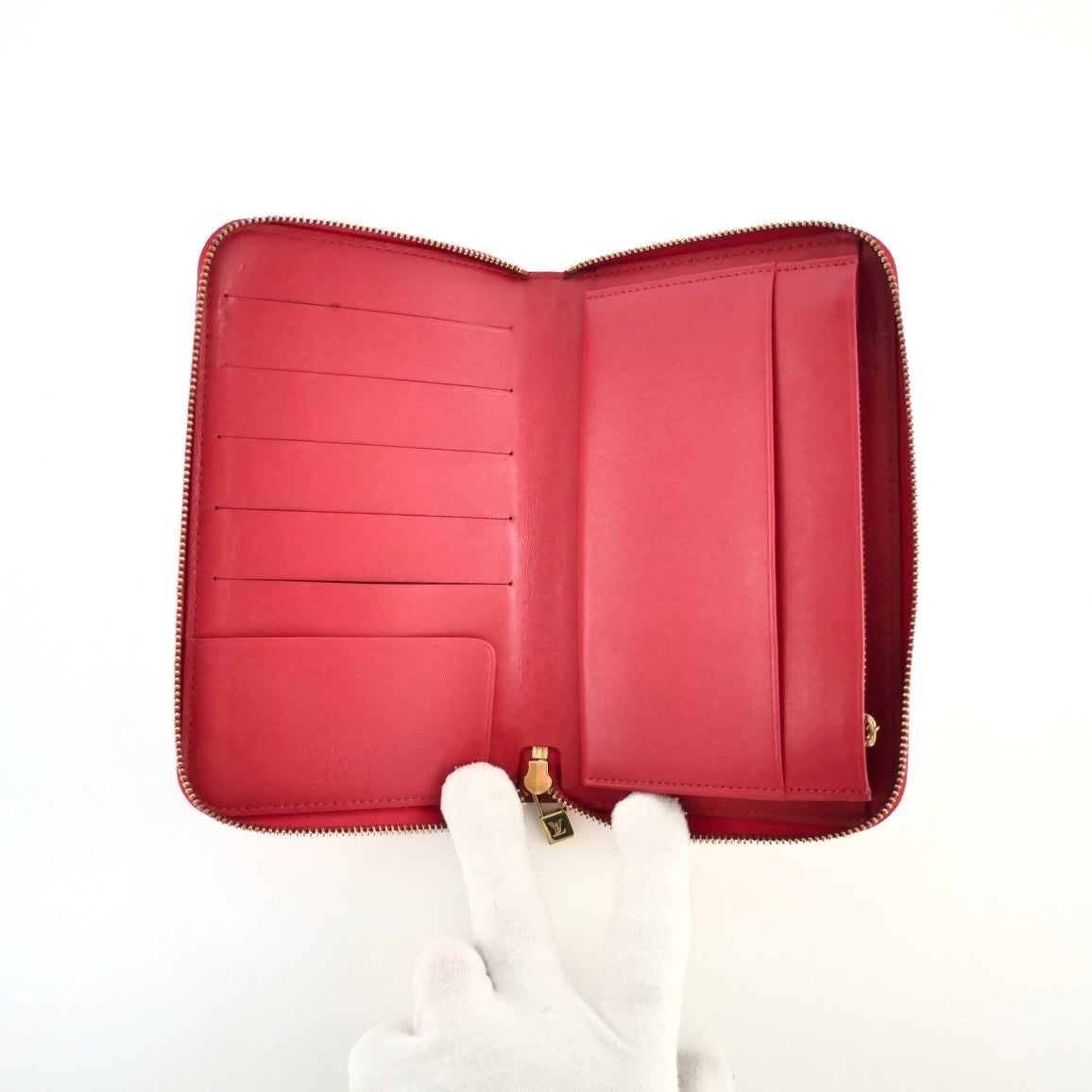 Louis Vuitton Vernis Monogram Zippy Wallet