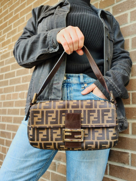 Fendi Vintage Zucca Baguette