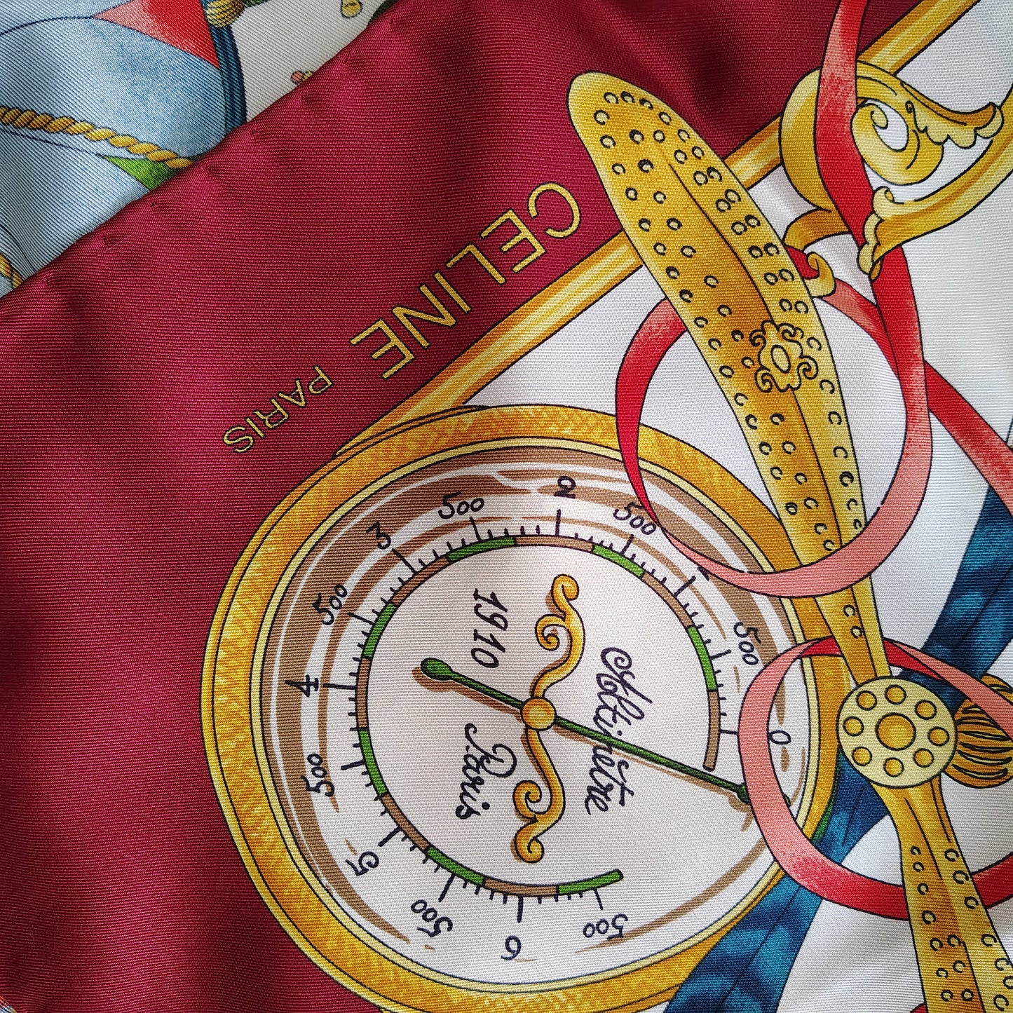 Celine Vintage Silk Scarf