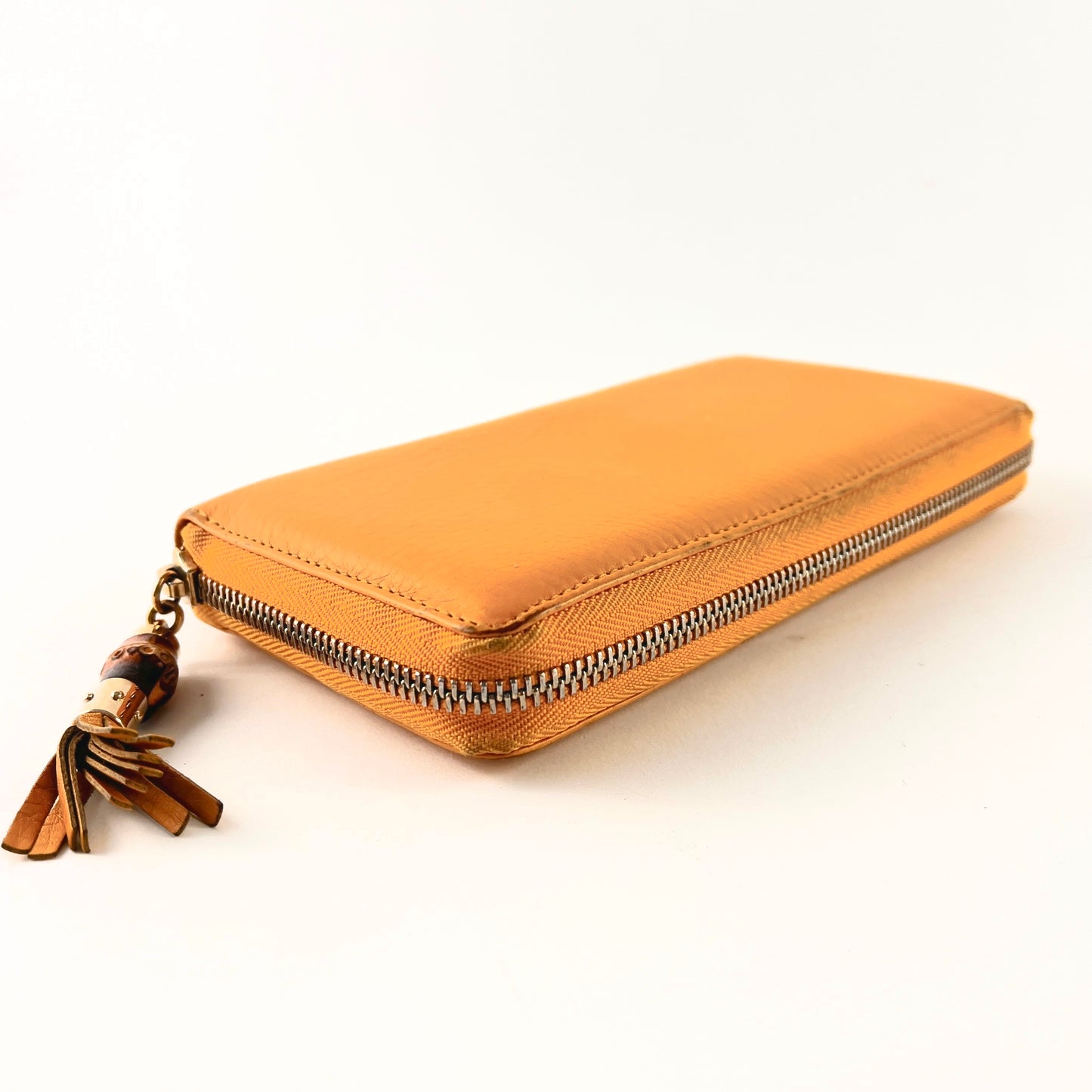 Leather Bamboo Zippy