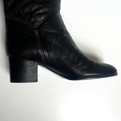 Chanel Leather Boots