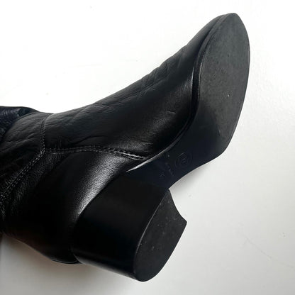 Chanel Leather Boots