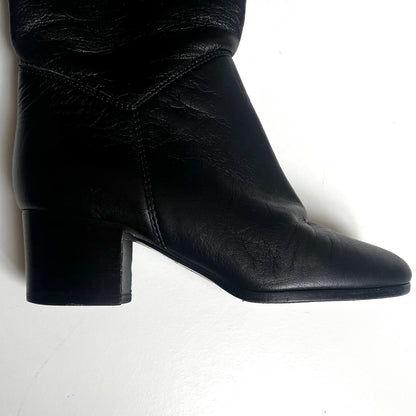 Chanel Leather Boots