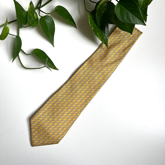 Christian Dior Vintage 100% Silk Tie