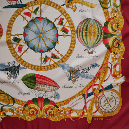 Celine Vintage Silk Scarf