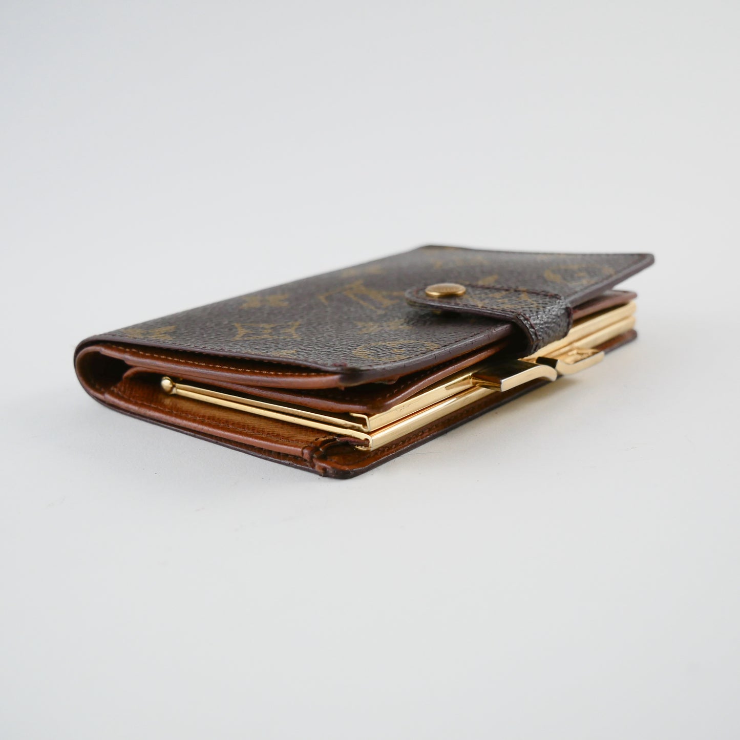 Monogram Kisslock Wallet