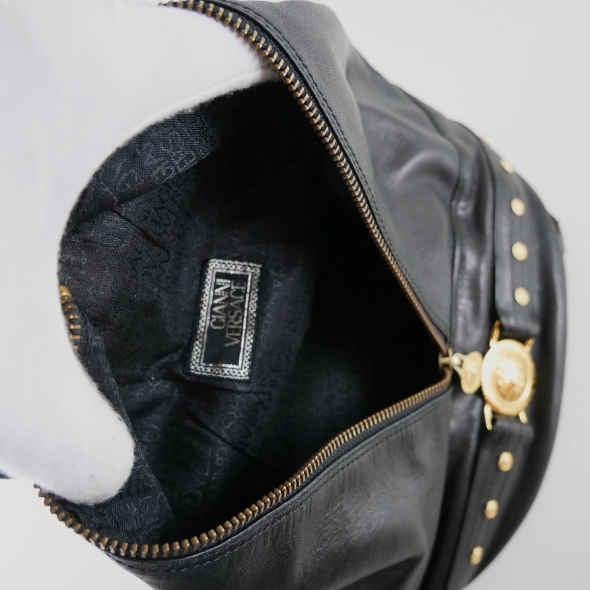 Vintage Leather One Shoulder